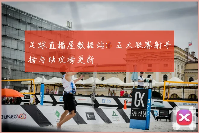 足球直播屋数据站：五大联赛射手榜与助攻榜更新